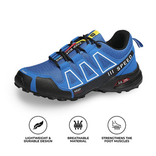 Trekkingschuhe für Herren - Bequeme Wanderschuhe mit Komfort Sohle