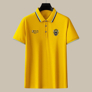 Poloshirt fur Herren - Luxus-Polohemd mit kurzen Ärmeln für Sommer