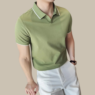 Merino Poloshirt für Herren - Stilvolles Poloshirt mit kurzen Ärmeln für den Sommer