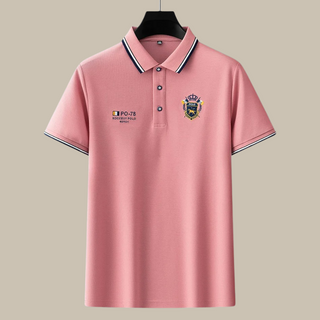 Poloshirt fur Herren - Luxus-Polohemd mit kurzen Ärmeln für Sommer