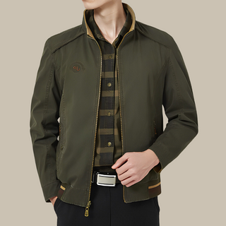 Falconi Freizeitjacke |  Moderne militärische Zweireihige Zwischenjacke für Männer