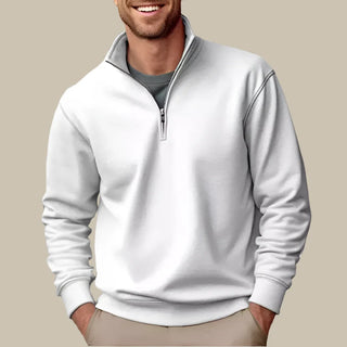 Mosino Zip Pullover | Lässiger Pullover mit Reißverschluss für Herren