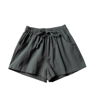 Shorts für Damen - Luftige Kurze Hose Mit Kordelzug für Sommer