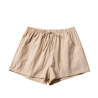 Shorts für Damen - Luftige Kurze Hose Mit Kordelzug für Sommer