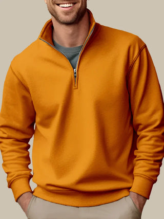 Mosino Zip Pullover | Lässiger Pullover mit Reißverschluss für Herren