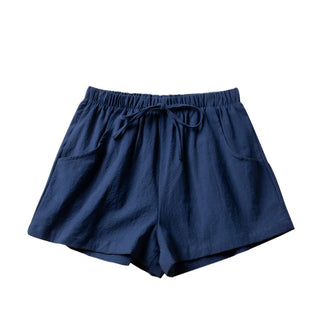 Shorts für Damen - Luftige Kurze Hose Mit Kordelzug für Sommer