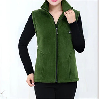 Fleece-Weste - Warme Outdoor Weste für Damen