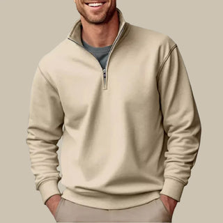 Mosino Zip Pullover | Lässiger Pullover mit Reißverschluss für Herren