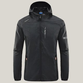 Peaks Windjacke | Sportliche Regenjacke mit Kapuze für Herren