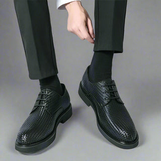 Business-Schuhe für Herren - Klassische Oxford Schuhe für breite Füße