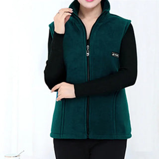 Fleece-Weste - Warme Outdoor Weste für Damen