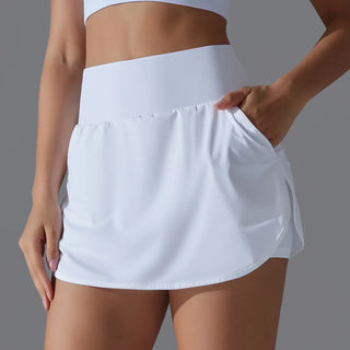2-in-1 Sportrock - Schnelltrocknende Gym Short für Damen