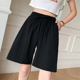 Shorts für Damen - Bequeme Kurze Hose Mit Kordelzug für Sommer