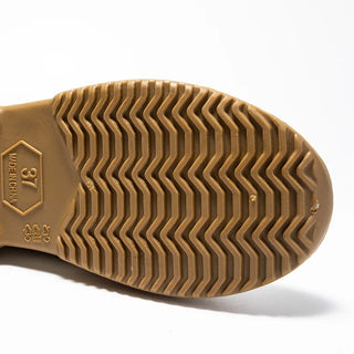Regenstiefel für den Herbst - Wasserdichte Halbhohe Gummistiefel mit rutschfester Sohle für Damen