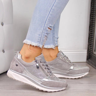 Sneaker für Damen - Bequeme Atmungsaktive Schuhe mit fußbett