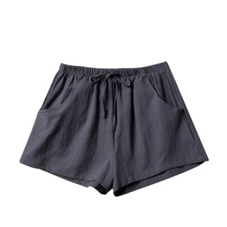 Shorts für Damen - Luftige Kurze Hose Mit Kordelzug für Sommer