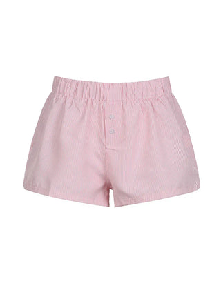 Shorts für Damen - Luftige Gestreifte Kurze Hose für Sommer