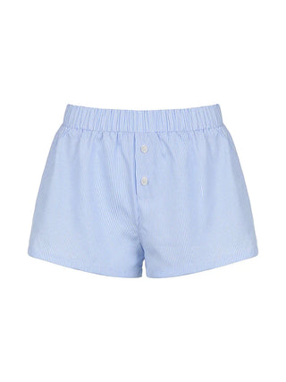 Shorts für Damen - Luftige Gestreifte Kurze Hose für Sommer