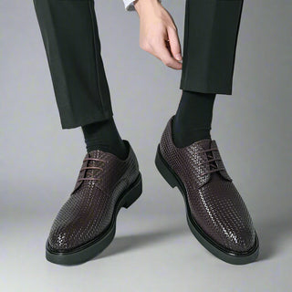 Business-Schuhe für Herren - Klassische Oxford Schuhe für breite Füße