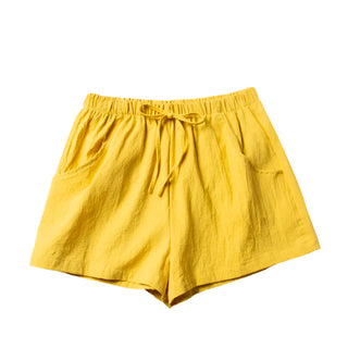 Shorts für Damen - Luftige Kurze Hose Mit Kordelzug für Sommer