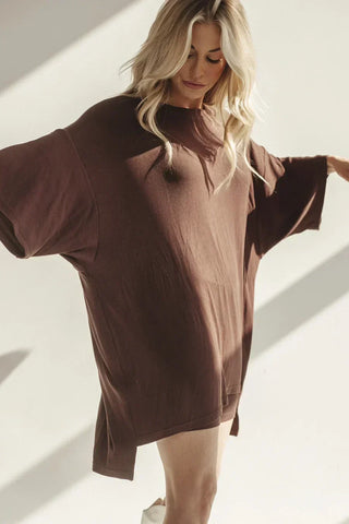 Zweiteiler für Damen - Bequemes Sommerset mit T-Shirt & Sweatshorts