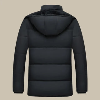 Valenzo Winterjacke | Lange warme Parka für Herren mit Fleece-Futter