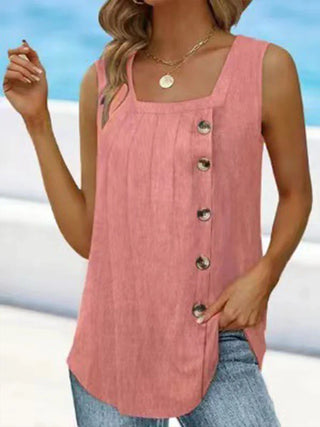 Oberteil für Damen - Elegante ärmellose Top für Sommer