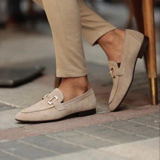 Loafers für Herren - Klassische Halbschuhe mit Absatz für den Sommer