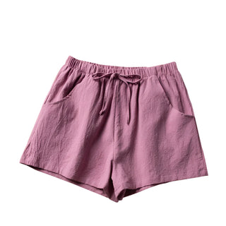 Shorts für Damen - Luftige Kurze Hose Mit Kordelzug für Sommer