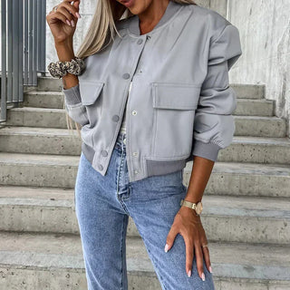 Bomberjacke - Stilvolle Übergansjacke für Damen