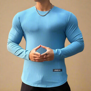 Ganti Sweater | Sportlicher Muscle Fit Longsleeve Pullover für Herren