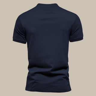 GENTS Basic T-shirt | Hochwertiges T-Shirt mit kurzen Ärmeln und V-Ausschnitt für Herren