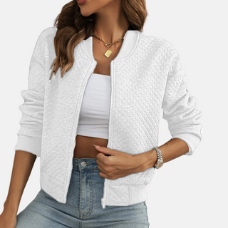 Bomberjacke - Leichte Strickjacke für Damen