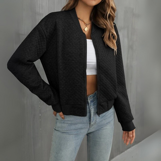 Bomberjacke - Leichte Strickjacke für Damen