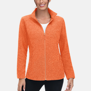 Fleecejacke - Sportliche Fleecejacke mit Kapuze für Damen