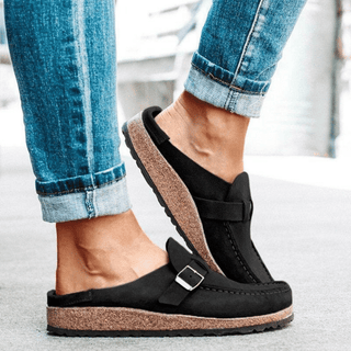 Pantoletten - Bequeme Clogs mit Korksohle für Damen