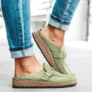 Pantoletten - Bequeme Clogs mit Korksohle für Damen