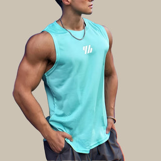Tank-Top für Herren - Premium Fitness Muskel-Fit Tank-Top