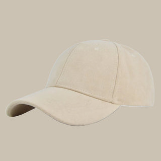 Ganti Kappe - Verstellbare Baseballkappe aus Wildleder für Herren