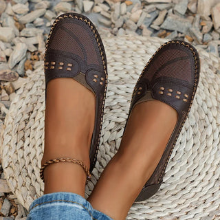 Mokassins für Damen - Bequeme Halbschuhe mit fußbett für den Sommer