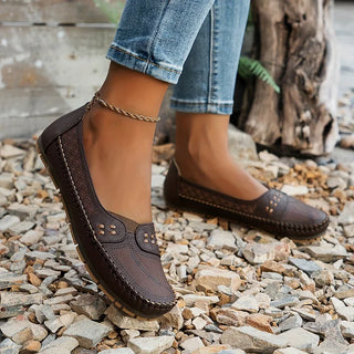 Mokassins für Damen - Bequeme Halbschuhe mit fußbett für den Sommer