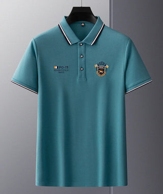 Poloshirt fur Herren - Luxus-Polohemd mit kurzen Ärmeln für Sommer