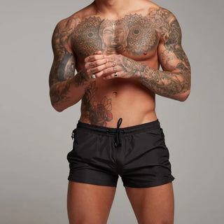 Aqua Di Man Badehose | Schnelltrocknende Shorts mit Stretch und Reißverschluss für Herren