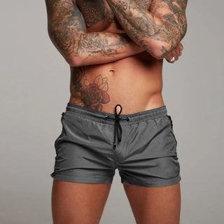 Aqua Di Man Badehose | Schnelltrocknende Shorts mit Stretch und Reißverschluss für Herren