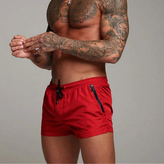 Aqua Di Man Badehose | Schnelltrocknende Shorts mit Stretch und Reißverschluss für Herren
