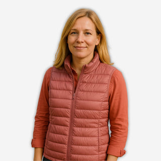 Steppweste für Damen - Bequeme ärmellose Übergangsjacke