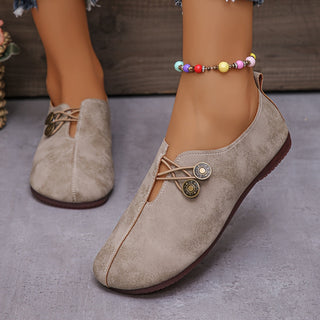 Loafers für Damen - Bequeme Halbschuhe mit fußbett für den Sommer