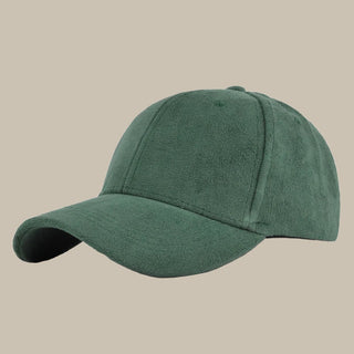 Ganti Kappe - Verstellbare Baseballkappe aus Wildleder für Herren