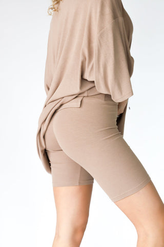 Zweiteiler für Damen - Bequemes Sommerset mit T-Shirt & Sweatshorts