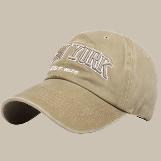 Ganti Kappe - Retro verstellbare gewaschene Kappe für Herren